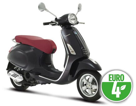 Części zamienne Vespa Primavera 4-suwowy 3V (Euro4 iniekcja IGET) czarny 98/A
