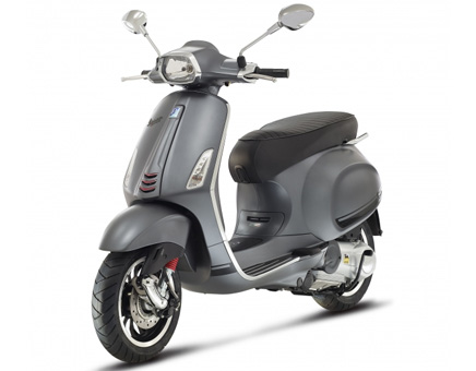 Parts Vespa Sprint 4-suwowy 2V 25km/h szary titanio 742/b