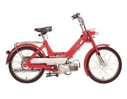 Rysunski widków rozstrzelonych Puch Maxi