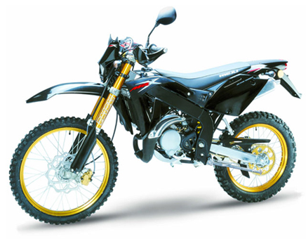 Części zamienne Rieju MRX pro czarny 2006 2-suwowy