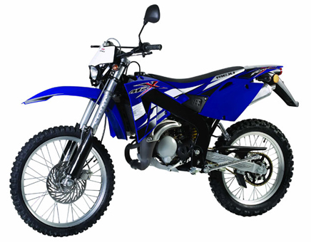Części zamienne Rieju MRX 125 niebieski 2005 4-suwowy