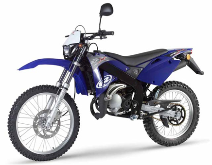 Części zamienne Rieju RRX niebieski 2009 2-suwowy