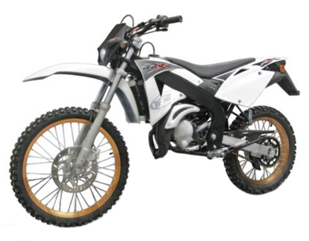 Części zamienne Rieju RRX biały 2009 2-suwowy