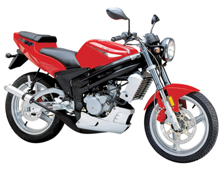 Części zamienne Rieju Rs2 Naked czerwony 2009 2-suwowy