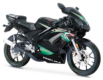 Części zamienne Rieju Rs2 racing czarny 2010 2-suwowy