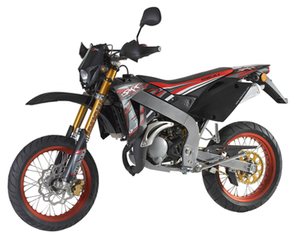 Części zamienne Rieju SMX p-up czarny 2008 2-suwowy