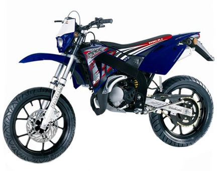 Części zamienne Rieju SMX p-up niebieski 2008 2-suwowy