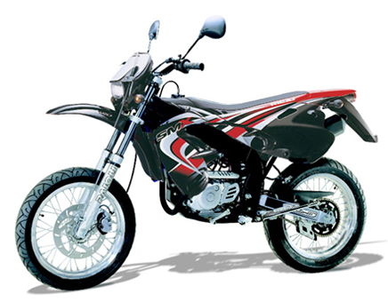 Części zamienne Rieju SMX czarny 2004 2-suwowy