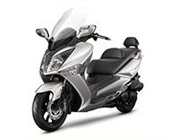 SYM Joymax 300I ABS E3 2014-2016 ZILVER (S-7S)