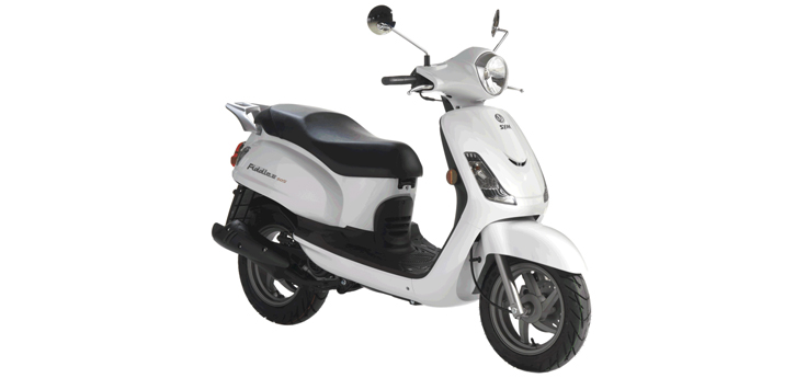 Części zamienne Sym Fiddle II (R086) czerwony