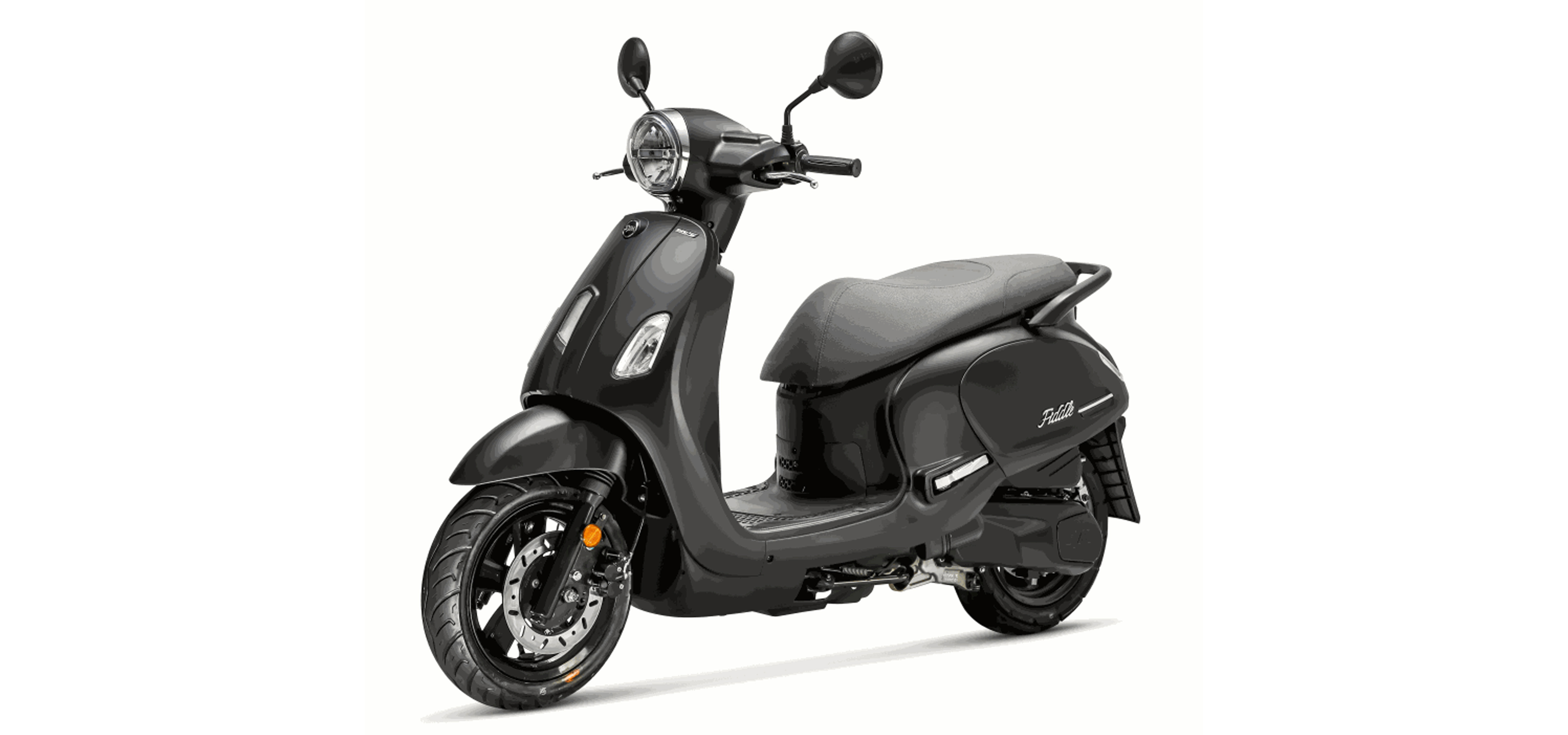 Sym Fiddle IV 125i LC ABS E5 2020-2021 MAT BLACK (BK-007U)