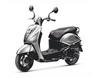 Sym Mio 50i E5 Gray/Black (GY-430C/BK-001C)