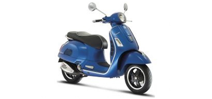 Vespa GTS 125 IE 2009-2016 niebieski 261/A