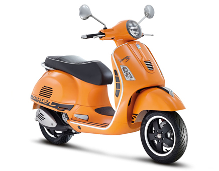 Vespa GTS 125 IE 2009-2016 pomarańczowy 963/A