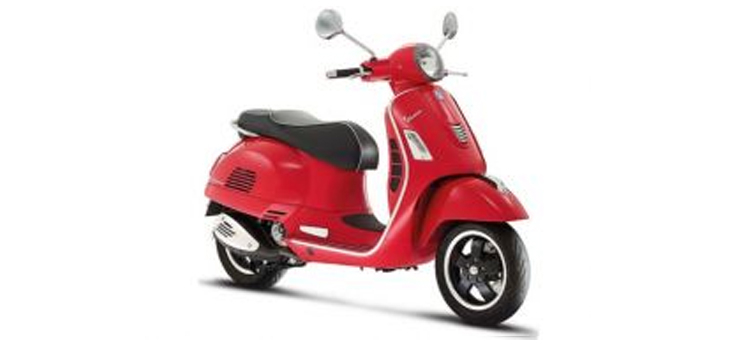Vespa GTS 125 IE 2009-2016 czerwony dragon 894