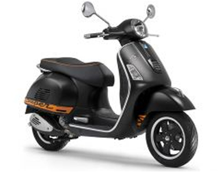 Vespa GTS 125 IE 2009-2016 czarny 85/B