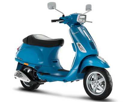 Części zamienne Vespa S 4-suwowy 4V 45km/h niebieski azzurro 244/A