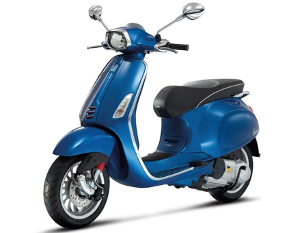 Parts Vespa Sprint 4-suwowy 2V 25km/h niebieski azzurro 261/A