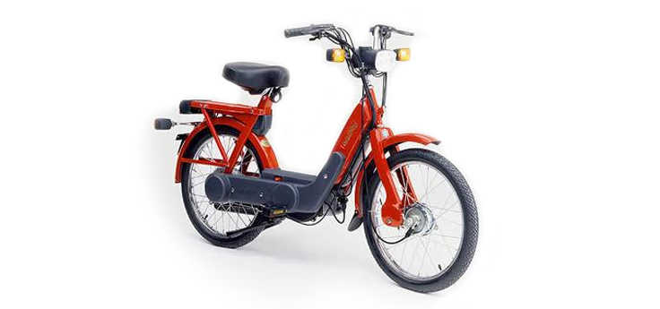 Rysunski widków rozstrzelonych Vespa Ciao 2-suwowy