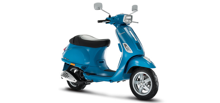 Części zamienne Vespa S 4-suwowy 2V 25km/h niebieski azzurro 244/A