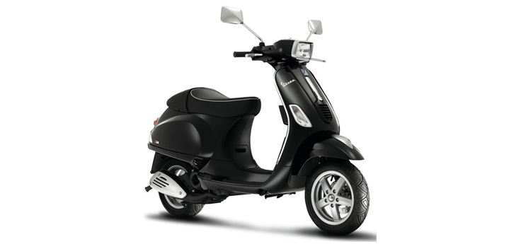Części zamienne Vespa S 2-suwowy czarny błyszczący 94