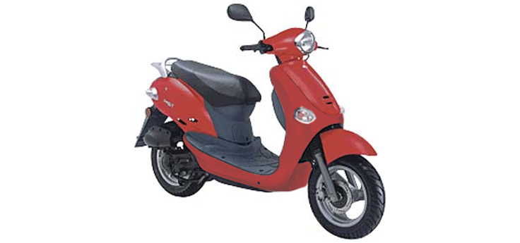 Części zamienne Kymco Yup 2-suwowy AC czerwony