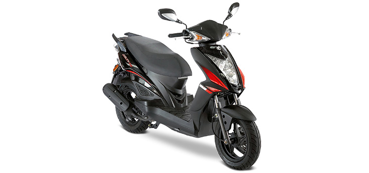 Części zamienne Kymco Agility RS 4-suwowy czarny 2009