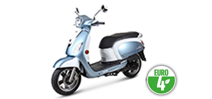 Części zamienne SYM Fiddle III Euro4 niebieski/biały (BU-2957C/WH-006)