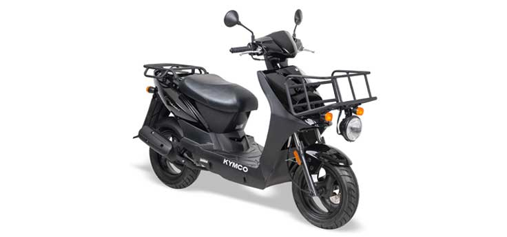 Części zamienne Kymco carry 4-suwowy iniekcja Euro4 błyszczący czarny