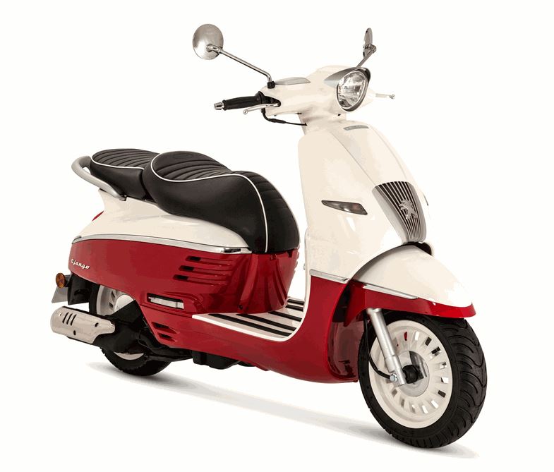 Peugeot Django Euro 5 Milky White / Dragon Red (G9)