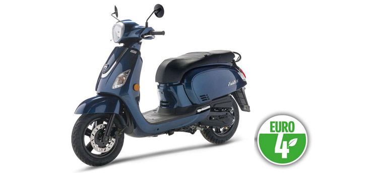 Części zamienne SYM Fiddle III Euro4 matowy niebieski (BU-295S)