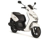 Peugeot Kisbee 4-takt Euro 5 ICY WHITE (F8)