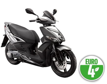 Części zamienne Kymco Agility 16'+ 4-suwowy iniekcja Euro4 matowy szary
