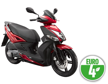 Części zamienne Kymco Agility 16'+ 4-suwowy iniekcja Euro4 czerwony