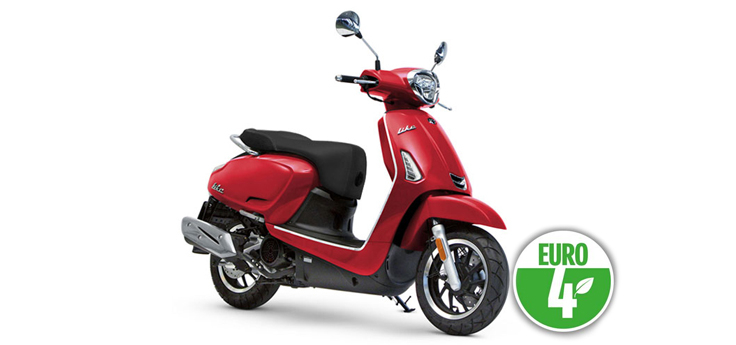CzÄĆci zamienne Kymco Like >2018 czerwony Euro4