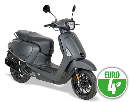 Części zamienne Kymco Like >2018 matowy czarny Euro4