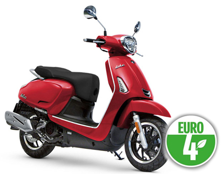 Części zamienne Kymco Like >2018 czerwony Euro4