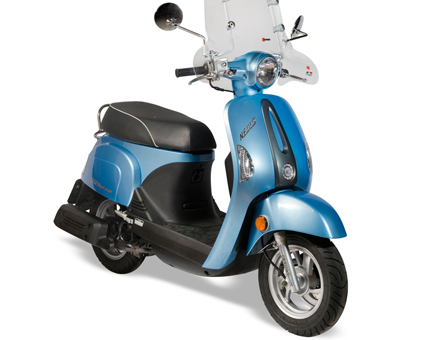 Części zamienne Kymco New Sento 4-suwowy niebieski