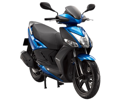 Części zamienne Kymco Agility 16'+ 4t matowy metaliczny niebieski 50cc