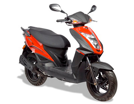 Części zamienne Kymco Agility RS 4-suwowy czerwony 2009