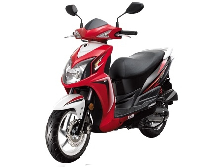 Części zamienne Sym Jet 4 (R086) czerwony