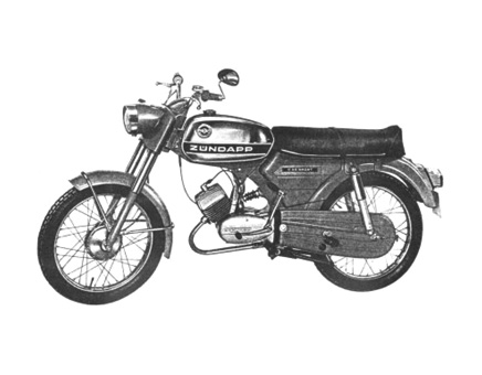 Zundapp C50 Sport 517-(21LA)