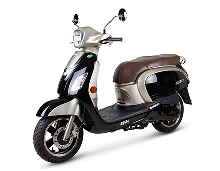 Części zamienne Sym Fiddle III (BK550S S481S) czarny złoty