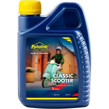 Motorolie Putoline Classic Scooter half synthetisch 2-takt 1 liter