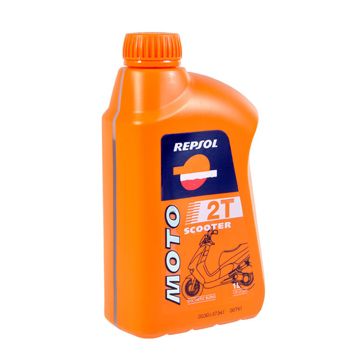 Lubricant Repsol olej 2-suwowy pełny syntetyczny 1 litrowy butelka 