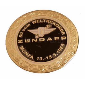 naklejka zundapp logo okrągły zundapp monza czarny/złoty z517-12.127