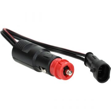 Wtyczka zapalniczki 12v z kablem adapterowym 18mm/12mm BC