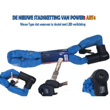 blokada łańcucha sztuki 4 gwiazda stała głowica 180cm Power1