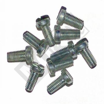 Śruba metalowa M4x10 ELVZ 10 sztuk