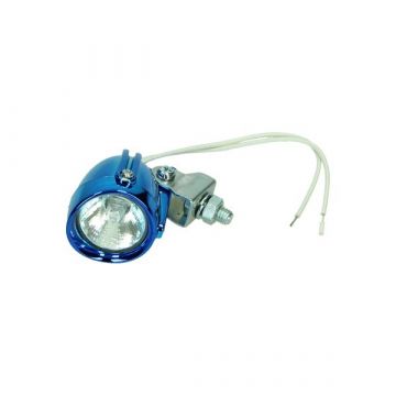 Lampa natynkowa spot 12V 6mm niebieska